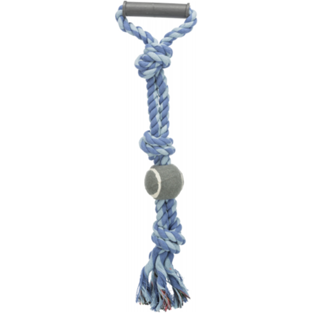 TRIXIE szarpak zabawka sznur bawełniany z piłką 50cm.