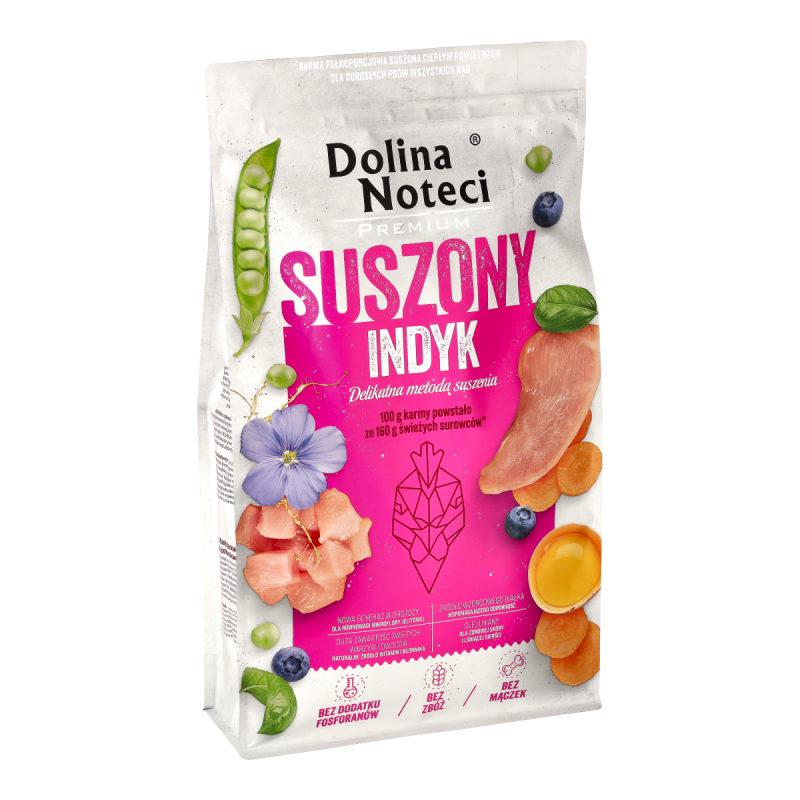 Dolina Noteci Premium suszona karma dla psa indyk 9kg