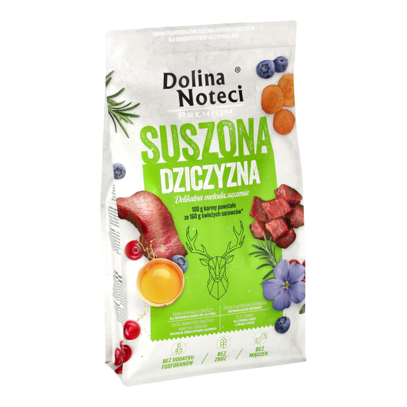 Dolina Noteci Premium suszona karma dla psa dziczyzna 9kg