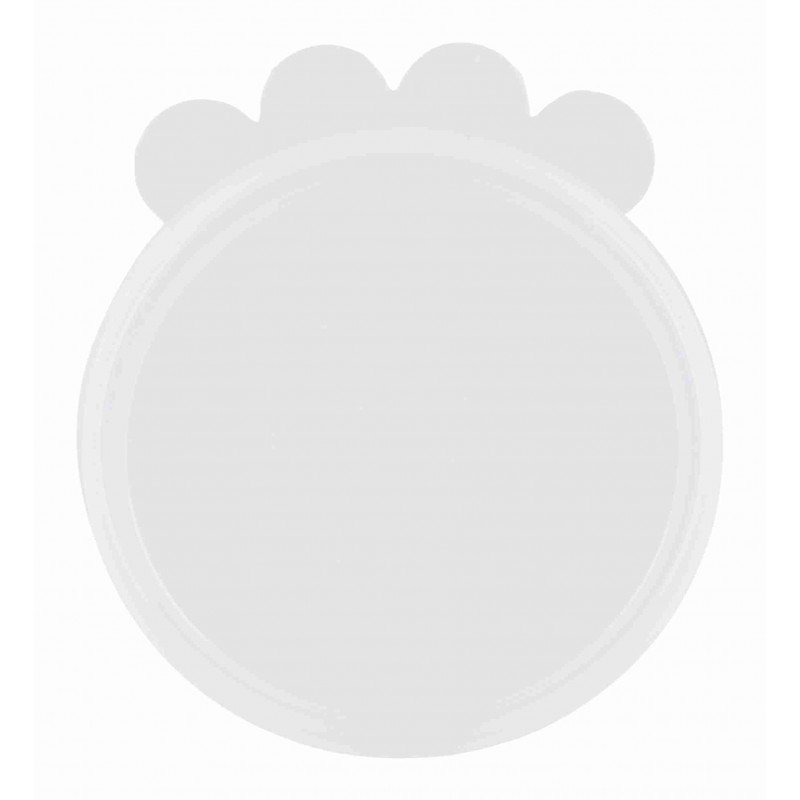 Trixie silikonowe wieczko na puszki przezroczyste 7,6 cm - 2 sztuki