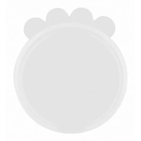 Trixie silikonowe wieczko na puszki przezroczyste 10,6 cm - 1 sztuka