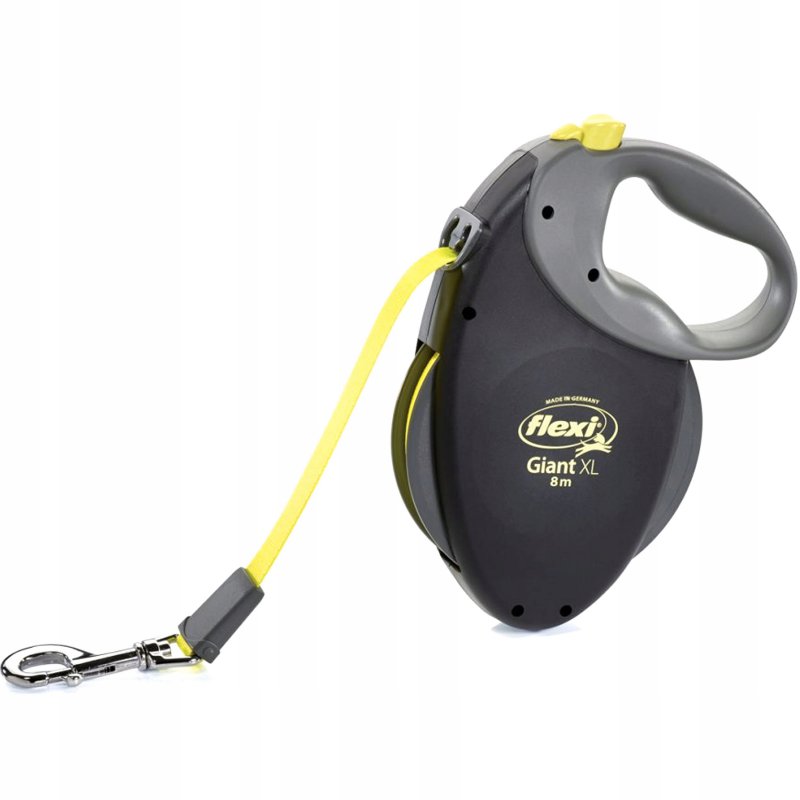 FLEXI smycz automatyczna giant XL taśma neonowa 8m
