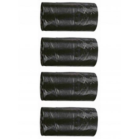 Trixie woreczki na psie odchody 4x20 szt czarne-3525