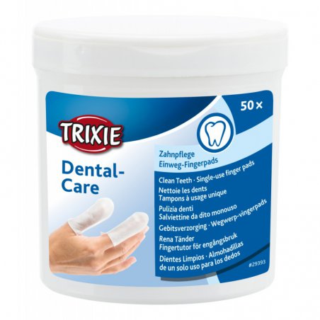 Trixie Dental Care nakładki na palce 50 szt