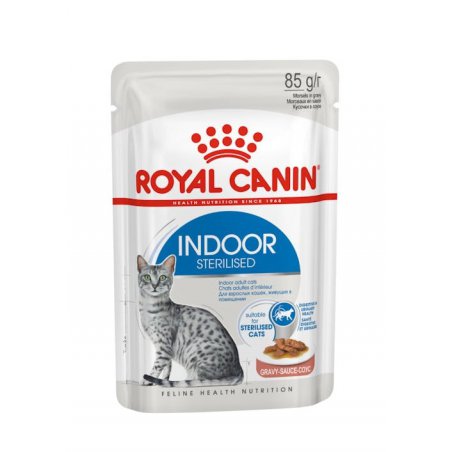 Royal Canin Indoor Sterilized kawałki w sosie 85g
