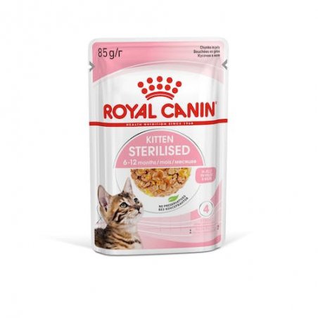 Royal Canin Kitten Sterilised kawałki w galarecie 85g