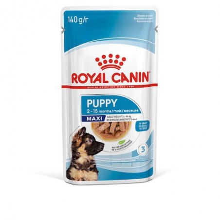 Royal Canin Maxi Puppy kawałki w sosie 140g