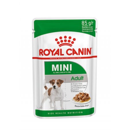 Royal Canin Mini Adult kawałki w sosie 85g