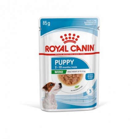 Royal Canin Mini Puppy kawałki w sosie 85g