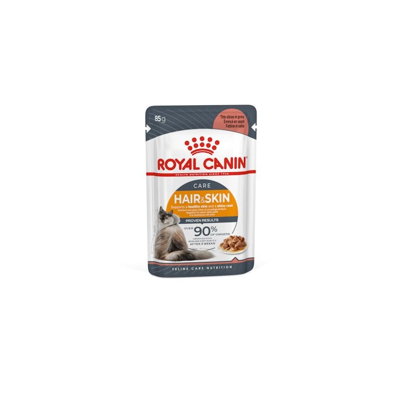 Royal Canin Hair & Skin Care kawałki w sosie 85g