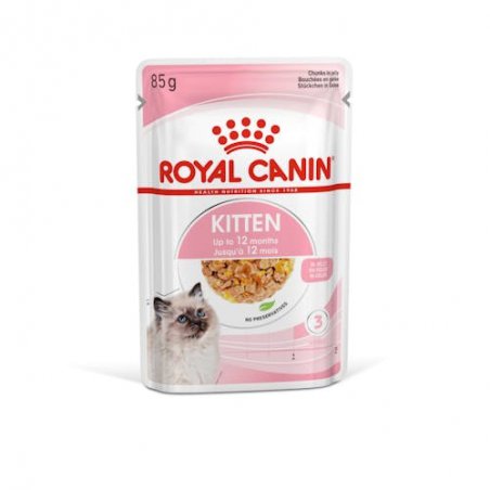 Royal Canin Kitten Instinctive kawałki w galarecie 85g