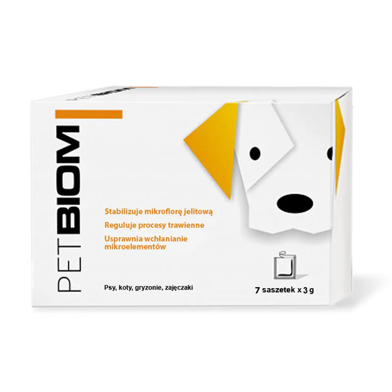 PETBIOM 21 G (7 X 3 G) PREPARAT O WŁAŚCIWOŚCIACH PROBIOTYCZNYCH