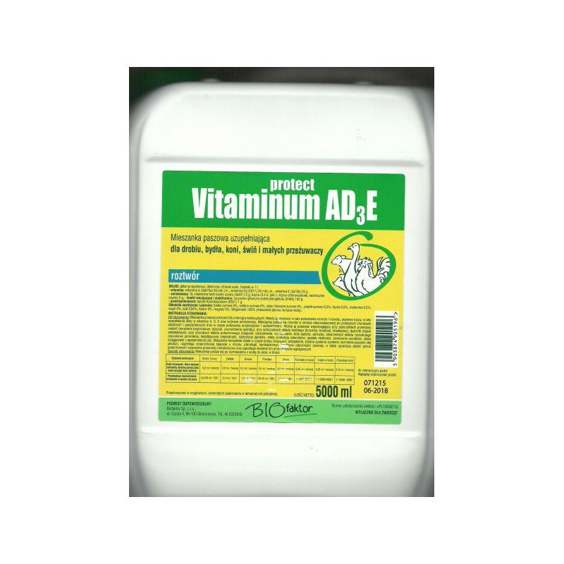 Vitaminum AD3E protect 5 l