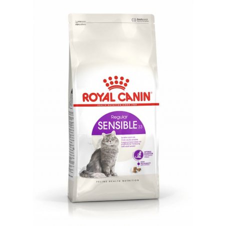 Royal Canin Cat Sensible 2 kg wrażliwy układ pokarmowy