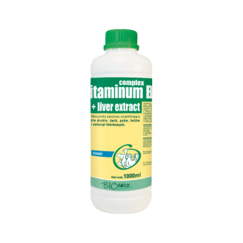 Vitaminum B Complex + Liver Extract 1 l