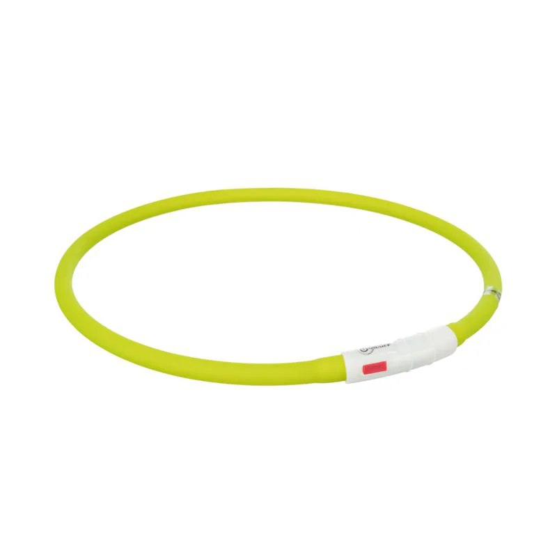 TRIXIE ŚWIECĄCA OBROŻA LED 10-70 CM ZIELONA