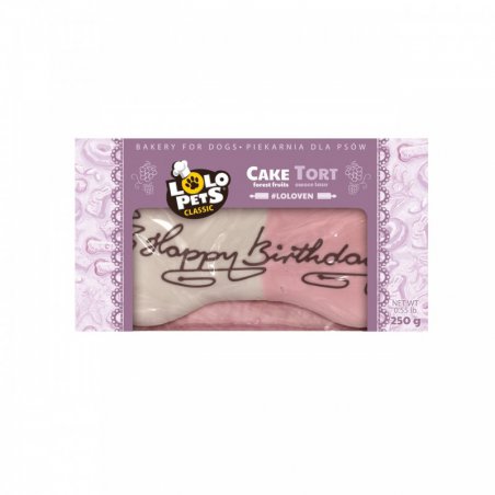 TORT DLA PSA HAPPY BIRTHDAY OWOCE LASU-3962