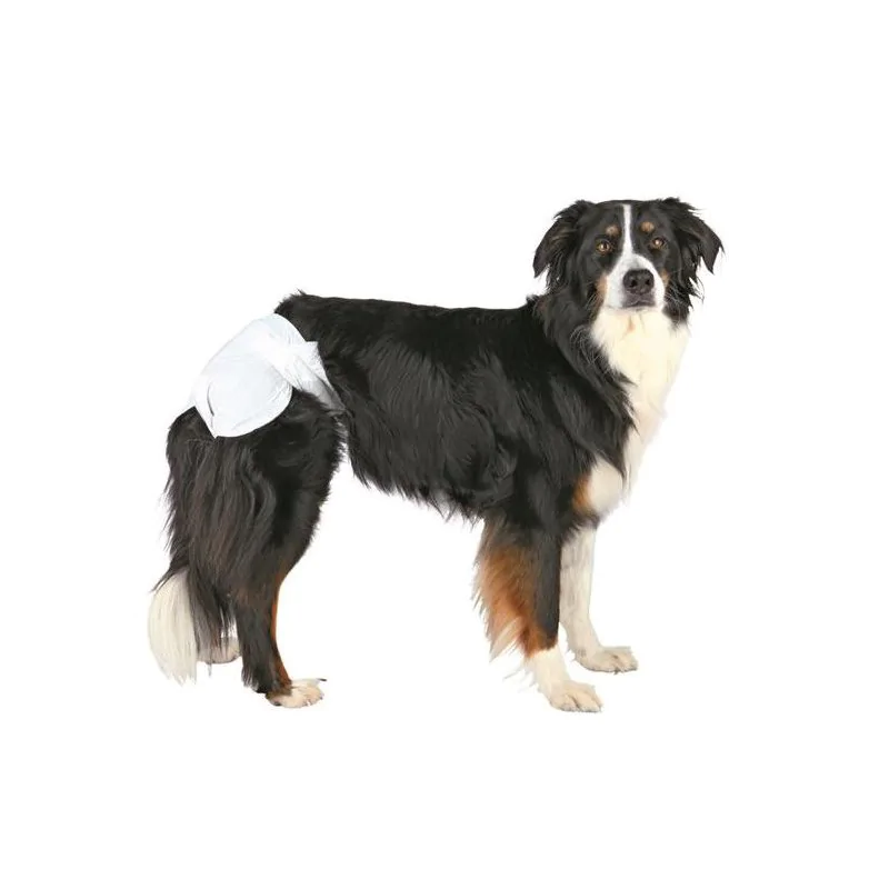 Pieluchy dla suczki rozmiar XXL obwód pasa 40-58 cm - 12 szt.