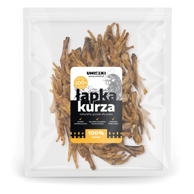 Uniszki łapki kurze 50 szt