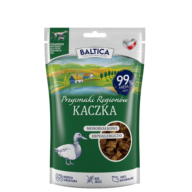 BALTICA PRZYSMAKI PÓŁMIĘKKIE Z KACZKI 80G