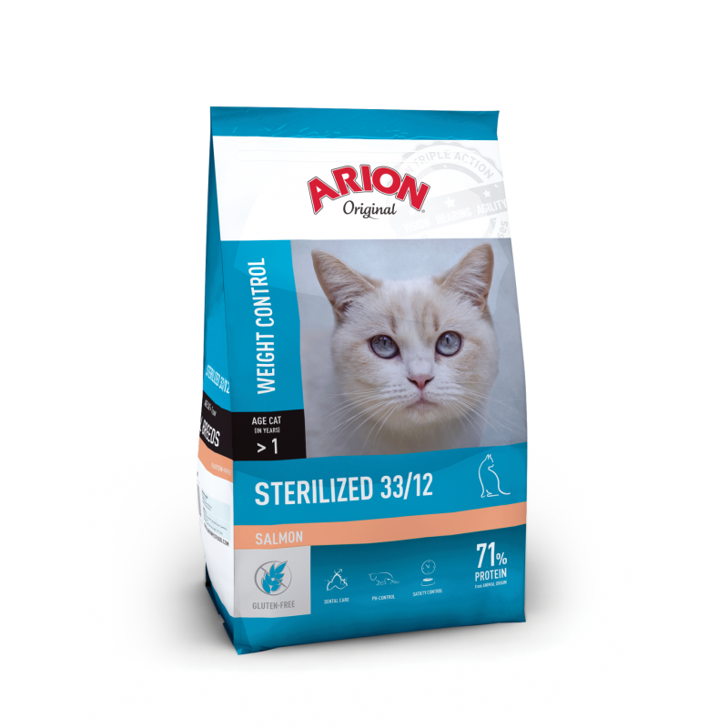 Arion Original Cat Sterilized Salmon 7.5kg