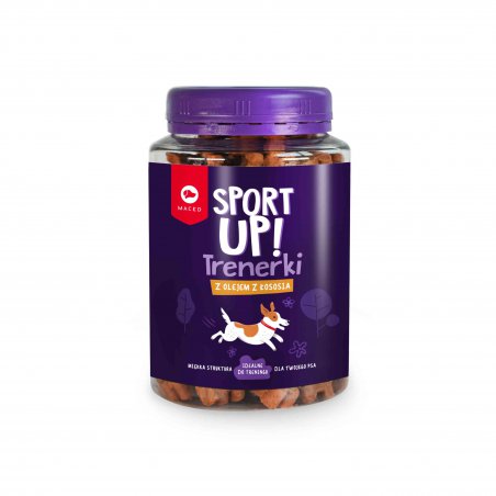 MACED SPORT UP! TRENERKI Z OLEJEM Z ŁOSOSIA 300 G
