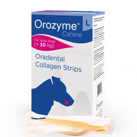 Orozyme Canine Strips L 141 g