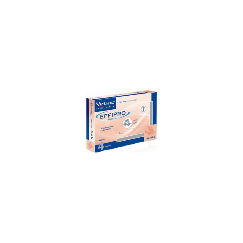 Virbac Effipro 268mg do nakraplania 4 pipety