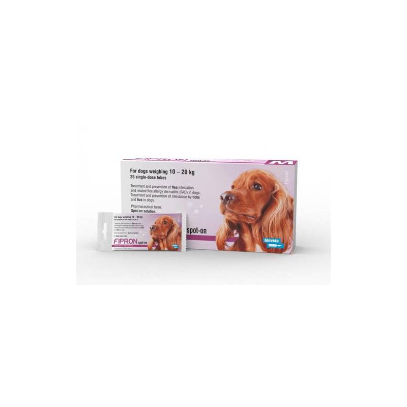 Inex Fipron krople na pchły i kleszcze dla psów 10-20 kg 1 szt