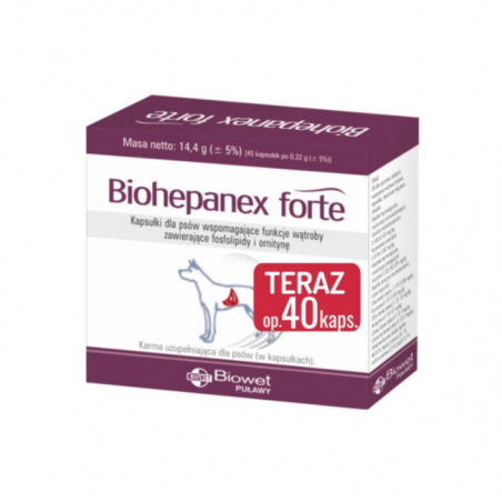 Biohepanex Forte 40 kaps.