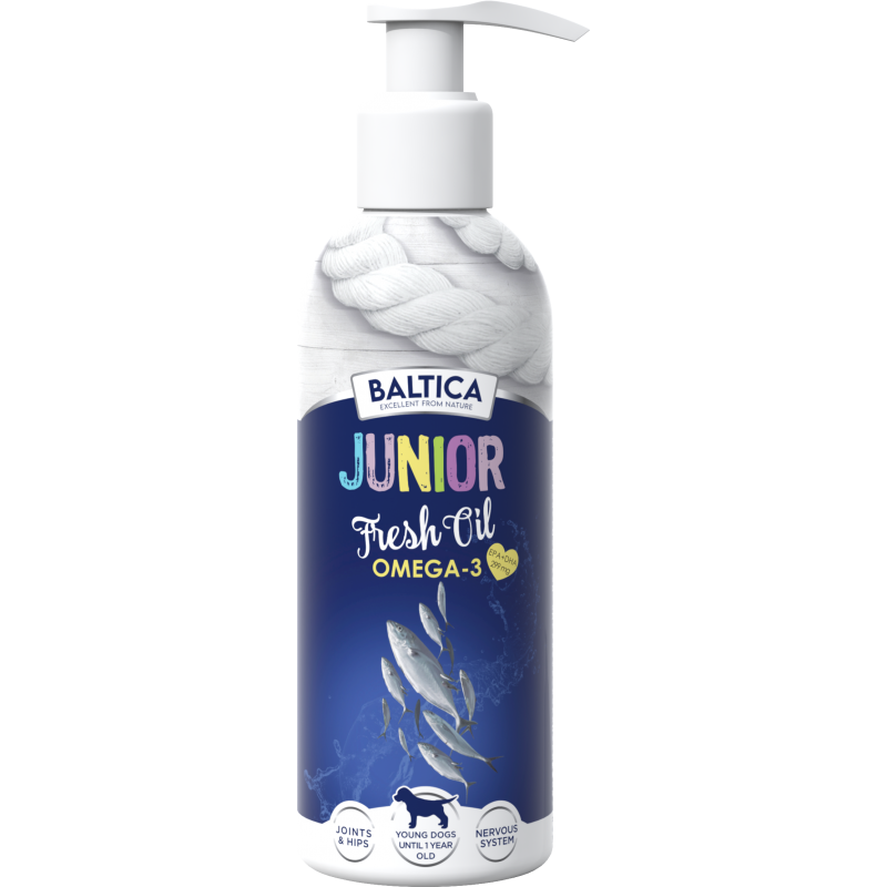 BalticaPets junior Olej Omega-3 200ml