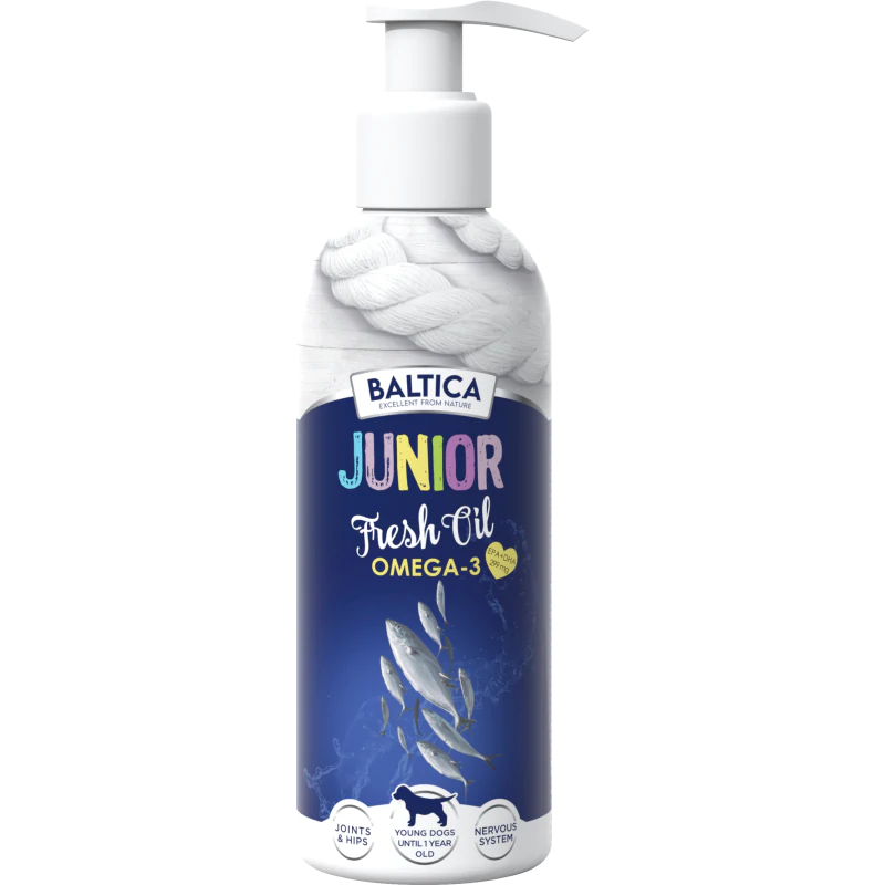 BalticaPets junior Olej Omega-3 200ml