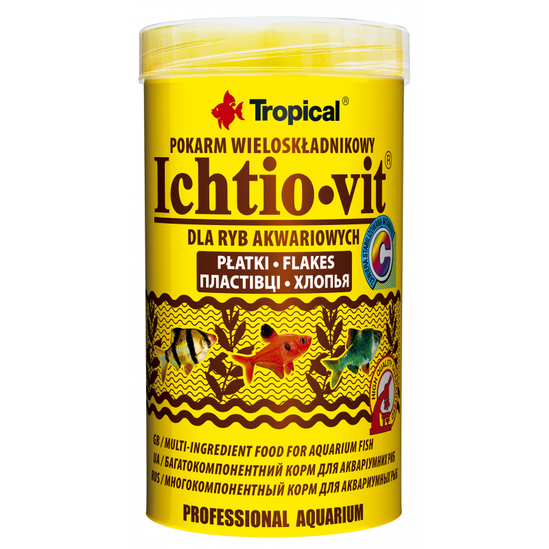 Tropical Ichtio-Vit pokarm dla ryb wszystkożernych 250ml/50g