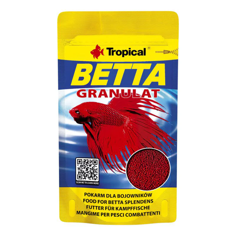 Tropical Betta Granulat pokarm dla bojowników 10G