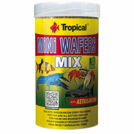 Tropical Mini Wafers pokarm dla ryb wszystkożernych 250ml/138g