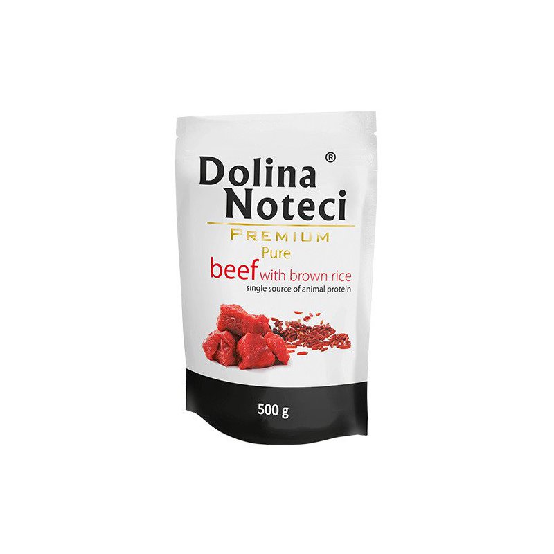 Dolina Noteci Premium Pure Wołowina z ryżem 500 g