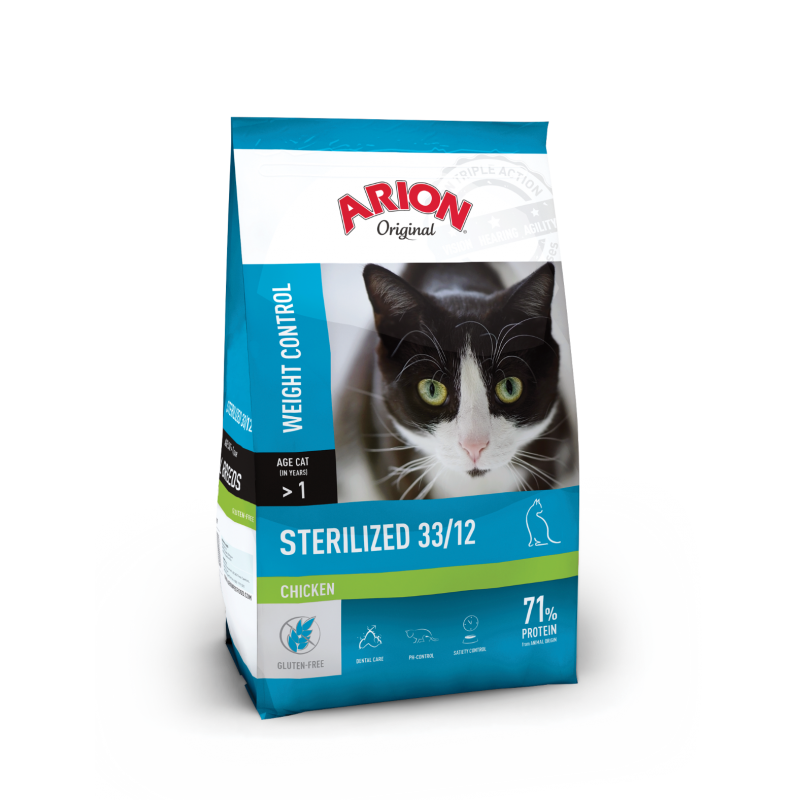 ARION ORIGINAL CAT STERIL CHICKEN 2KG
