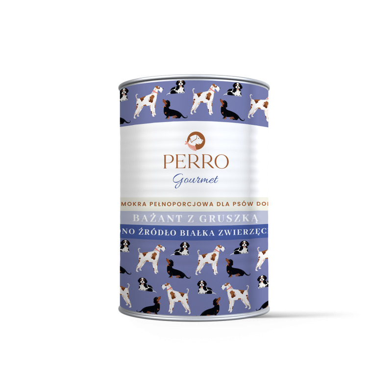 PERRO Gourmet bażant z gruszką 400 g