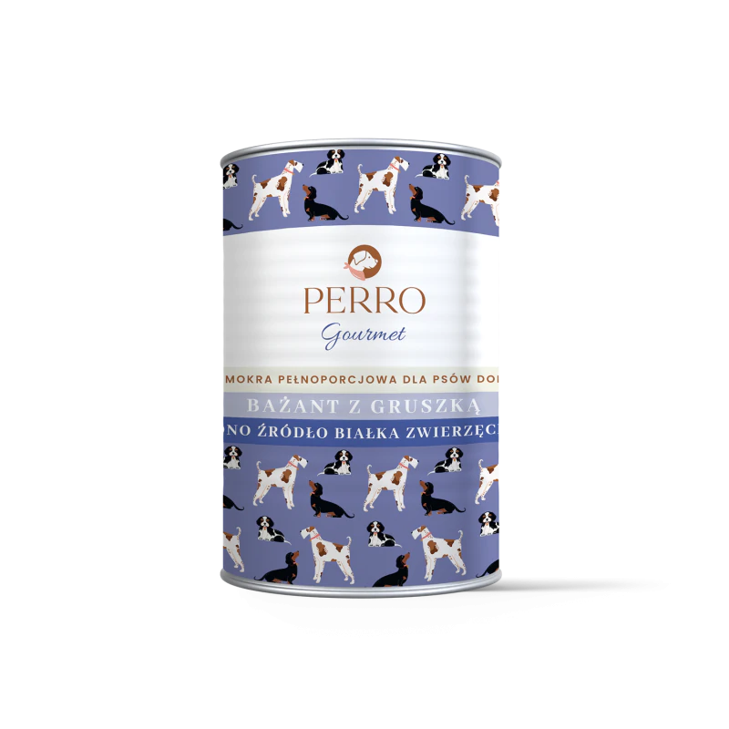 PERRO Gourmet bażant z gruszką 400 g
