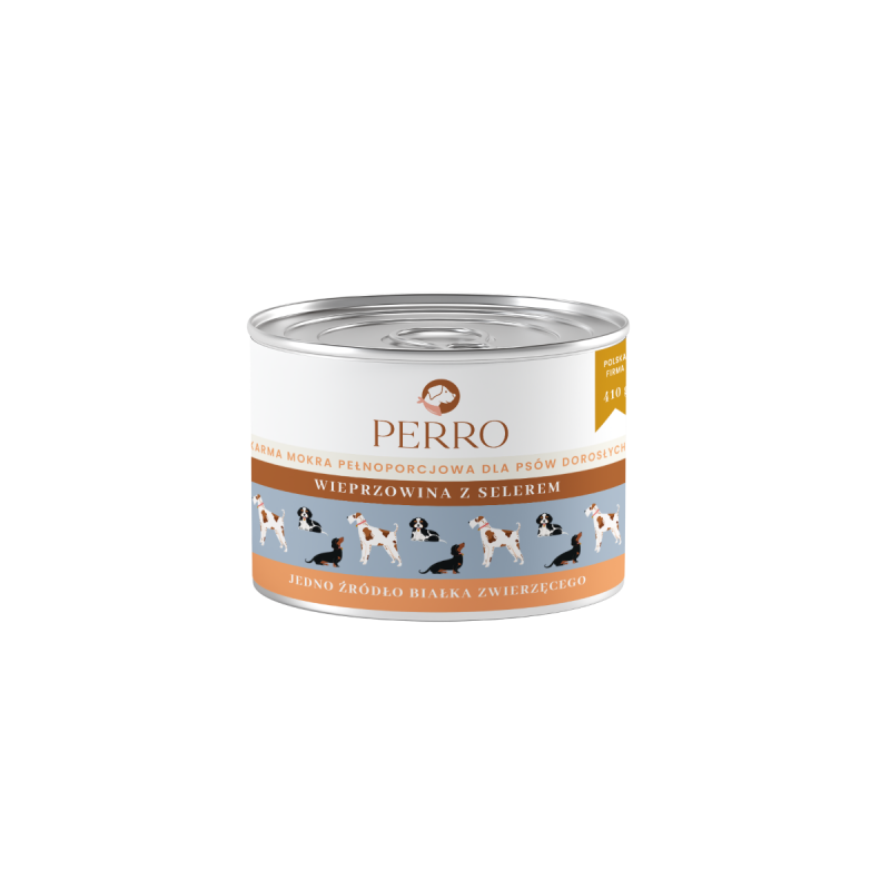 PERRO Wieprzowina z selerem 410 g