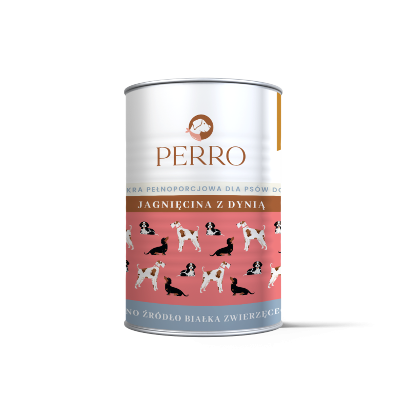 PERRO Jagnięcina z dynią 410 g