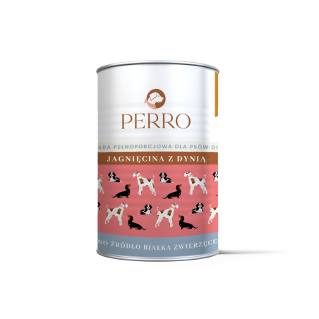 PERRO Jagnięcina z dynią 410 g
