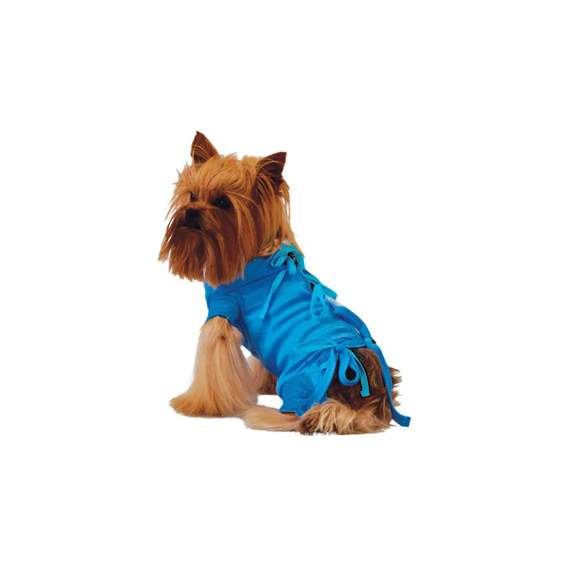 KOSZULKA POOPERACYJNA R.6 (NIEBIESKA) 60 CM XXL GRANDE FINALE 5