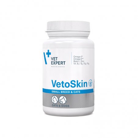 VETOSKIN SMALL BREED AND CATS 60 KAPS.