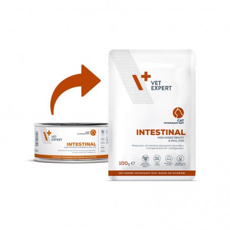 4T VETERINARY DIET CAT INTESTINAL 100 G SASZETKA-4770
