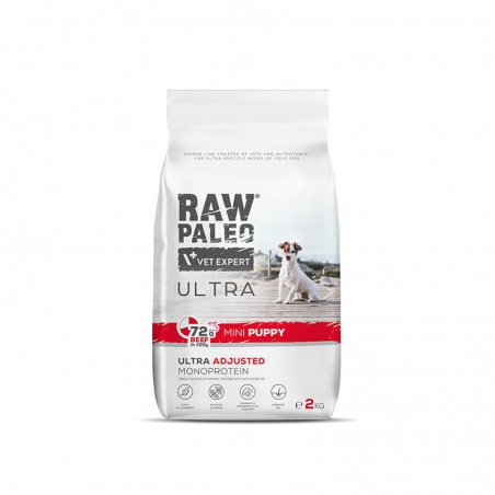 4T RAW PALEO DOG PUPPY MINI 2,5 KG BEEF