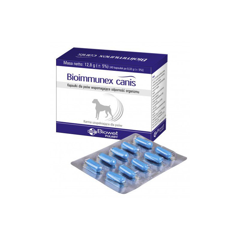 Biowet Bioimmunex Canis 40 kaps.