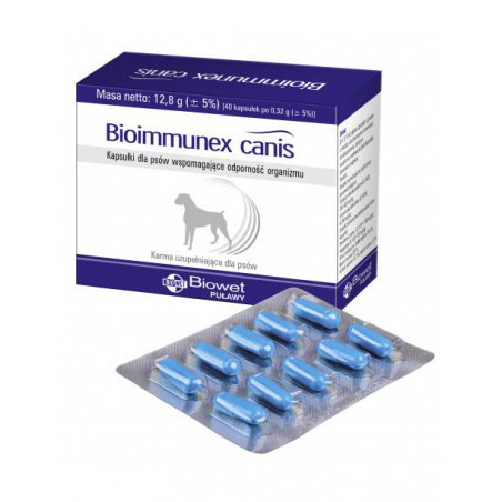 Biowet Bioimmunex Canis 40 kaps.