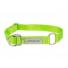 Amiplay Samba Obroża półzaciskowa XL 40-60 cm x 2,5 cm zielona dla psa