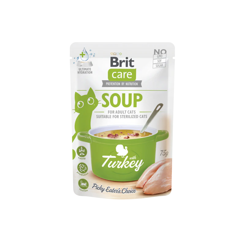 Brit Care Cat Soup with Turkey 75 g